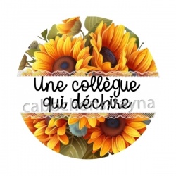 une collègue qui déchire
