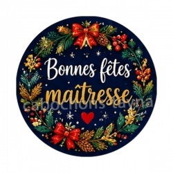 bonnes fêtes maîtresse