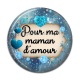 Cabochon Résine - maman d'amour