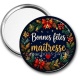 Miroir de poche - bonnes fêtes maîtresse