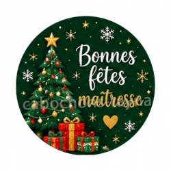 bonnes fêtes maîtresse