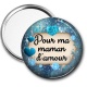Miroir de poche - maman d'amour