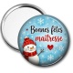 Miroir de poche - bonnes fêtes maîtresse