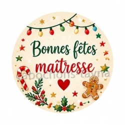 bonnes fêtes maîtresse