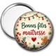 Miroir de poche - bonnes fêtes maîtresse