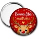 Miroir de poche - bonnes fêtes maîtresse