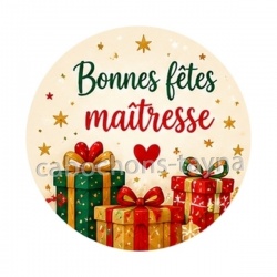 bonnes fêtes maîtresse