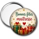 Miroir de poche - bonnes fêtes maîtresse