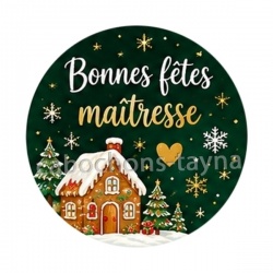 bonnes fêtes maîtresse