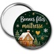 Miroir de poche - bonnes fêtes maîtresse