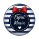 Cabochon Résine - esprit marin 