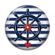Cabochon Résine - roue de bateau