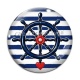 Cabochon Verre - roue de bateau