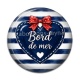 Cabochon Résine - bord de mer