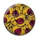 Cabochon Résine - feuille paisley