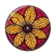 Cabochon Résine - feuille paisley
