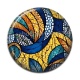Cabochon Résine - fond paisley