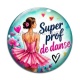Cabochon Verre - super prof de danse
