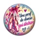 Cabochon Résine - une prof de danse qui déchire