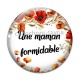 Cabochon Verre - maman formidable