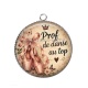 Pendentif Cabochon Argent - prof de danse au top