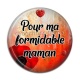 Cabochon Résine - maman formidable