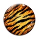 Cabochon Verre - fond peau animal 