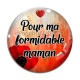 Cabochon Verre - maman formidable