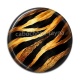 Cabochon Résine - fond peau animal 
