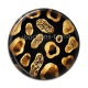 Cabochon Résine - fond peau animal 