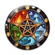 Cabochon Verre - étoile astrologie