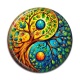 Cabochon Résine - Yin yang