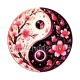 yin yang fleur de cerisier