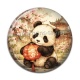 Cabochon Résine - panda