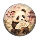 Cabochon Résine - panda