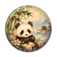 Cabochon Résine - panda