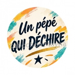 un pépé qui déchire