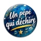 Cabochon Verre - un pépé qui déchire