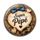 Cabochon Résine - super pépé