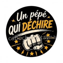 un pépé qui déchire