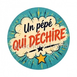 un pépé qui déchire