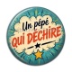Cabochon Résine - un pépé qui déchire