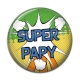 Cabochon Résine - super papy