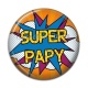Cabochon Résine - super papy