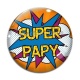 Cabochon Verre - super papy