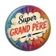 Cabochon Résine - super grand père