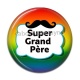 Cabochon Résine - super grand père