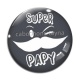 Cabochon Verre - super papy