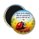 Magnet's - porte bonheur slogan