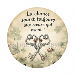 porte bonheur slogan